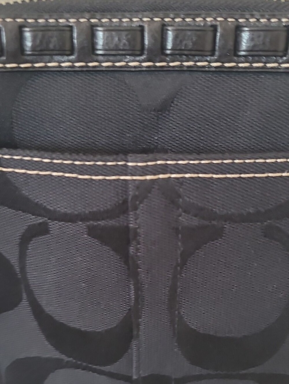 Coach Hampton Signature Stripe-Python Trim Swingpack/Crossbody Y2K - Picture 5 of 7